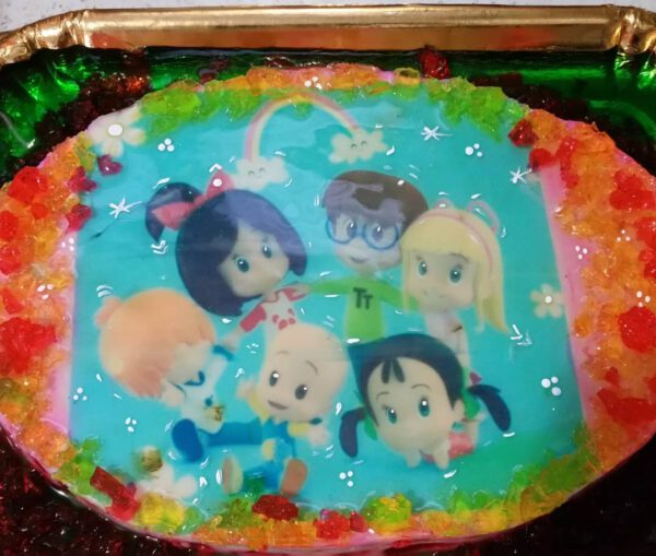 gelatina para fiesta infantil